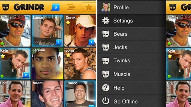 grindr chat